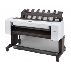 HP Designjet T1600 PostScript Inkjet Large Format Printer - 36" Print Width - Color - Printer - 5 Color(s) - 19.3 Second Color Speed - 2400 x 1200 dpi - 128 GB - USB - Ethernet - Bond Paper, Coated Paper, Heavyweight Coated Paper, Super Heavyweight P