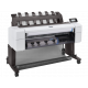 HP Designjet T1600dr PostScript Inkjet Large Format Printer - 36" Print Width - Color - Printer - 5 Color(s) - 19.3 Second Color Speed - 2400 x 1200 dpi - 128 GB - Ethernet - Roll Paper, Plain Paper, Cut Sheet, Bond Paper, Coated Paper, Heavyweight C