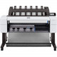 HP Designjet T1600dr PostScript Inkjet Large Format Printer - 36" Print Width - Color - TAA Compliant - Printer - 5 Color(s) - 19.3 Second Color Speed - 2400 x 1200 dpi - 128 GB - Ethernet - Roll Paper, Plain Paper, Cut Sheet, Bond Paper, Coated Pape