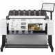 HP Designjet T2600dr PostScript Inkjet Large Format Printer - 36" Print Width - Color - Printer, Scanner, Copier - 6 Color(s) - 19.3 Second Color Speed - 2400 x 1200 dpi - Ethernet - Sheetfed Color Scan - Sheetfed Color Copy - Roll Paper, Plain Paper