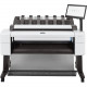 HP Designjet T2600 PostScript Inkjet Large Format Printer - 36" Print Width - Color - Printer, Scanner, Copier - 6 Color(s) - 19.3 Second Color Speed - 2400 x 1200 dpi - 128 GB - Ethernet - Sheetfed Color Scan - Sheetfed Color Copy - Bond Paper, Coat