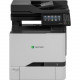 Lexmark CX725 CX725dhe Laser Multifunction Printer - Color - TAA Compliant - Copier/Fax/Printer/Scanner - 50 ppm Mono/50 ppm Color Print - 2400 x 600 dpi Print - Automatic Duplex Print - Upto 150000 Pages Monthly - 650 sheets Input - Color Scanner - 600 d