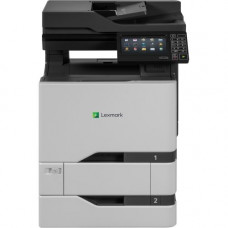 Lexmark CX725 CX725dthe Laser Multifunction Printer - Color - Copier/Fax/Printer/Scanner - 50 ppm Mono/50 ppm Color Print - 1200 x 1200 dpi Print - Automatic Duplex Print - Upto 150000 Pages Monthly - 1200 sheets Input - Color Scanner - 600 dpi Optical Sc