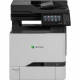 Lexmark CX725 CX725de Laser Multifunction Printer - Color - Copier/Fax/Printer/Scanner - 50 ppm Mono/50 ppm Color Print - 2400 x 600 dpi Print - Automatic Duplex Print - Upto 150000 Pages Monthly - 650 sheets Input - Color Scanner - 600 dpi Optical Scan -