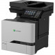 Lexmark CX725 CX725de Laser Multifunction Printer - Color - Copier/Fax/Printer/Scanner - 50 ppm Mono/50 ppm Color Print - 2400 x 600 dpi Print - Automatic Duplex Print - Upto 150000 Pages Monthly - 650 sheets Input - Color Flatbed Scanner - 600 dpi Optica