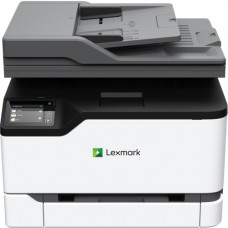 Lexmark MC3326adwe Wireless Laser Multifunction Printer - Color - Copier/Fax/Printer/Scanner - 26 ppm Mono/26 ppm Color Print - 600 dpi Print - Automatic Duplex Print - Color Scanner - Monochrome Fax - Wireless LAN - USB 40N9060