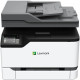 Lexmark GO Line MC300 MC3224i Wireless Laser Multifunction Printer - Color - Copier/Printer/Scanner - 24 ppm Mono/24 ppm Color Print - 2400 x 600 dpi Print - Automatic Duplex Print - Upto 30000 Pages Monthly - 251 sheets Input - Color Flatbed Scanner - 60