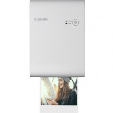 Canon SELPHY QX10 Dye Sublimation Printer - Color - Photo Print - Portable - White - 43 Second Photo - Wireless LAN - USB - Battery Built-in 4108C002