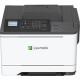 Lexmark CS521 CS521dn Desktop Wired Laser Printer - Color - TAA Compliant - 35 ppm Mono / 35 ppm Color - 2400 x 600 dpi Print - Automatic Duplex Print - 251 Sheets Input - Ethernet - 85000 Pages Duty Cycle 42CT093