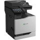 Lexmark CX825 CX825dtfe Laser Multifunction Printer - Color - TAA Compliant - Copier/Fax/Printer/Scanner - 55 ppm Mono/55 ppm Color Print - 2400 x 600 dpi Print - Automatic Duplex Print - Upto 250000 Pages Monthly - 1750 sheets Input - Color Scanner - 120
