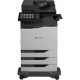 Lexmark CX860 CX860dte Laser Multifunction Printer - Color - TAA Compliant - Copier/Fax/Printer/Scanner - 60 ppm Mono/60 ppm Color Print - 2400 x 600 dpi Print - Automatic Duplex Print - Upto 350000 Pages Monthly - 1750 sheets Input - Color Scanner - 1200