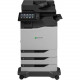 Lexmark CX860 CX860dtfe Laser Multifunction Printer - Color - Copier/Fax/Printer/Scanner - 60 ppm Mono/60 ppm Color Print - 2400 x 600 dpi Print - Automatic Duplex Print - Upto 350000 Pages Monthly - 1750 sheets Input - Color Scanner - 1200 dpi Optical Sc