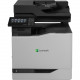 Lexmark CX820 CX820de Laser Multifunction Printer - Color - TAA Compliant - Copier/Fax/Printer/Scanner - 52 ppm Mono/52 ppm Color Print - 1200 x 1200 dpi Print - Automatic Duplex Print - Upto 200000 Pages Monthly - 650 sheets Input - Color Scanner - 1200 