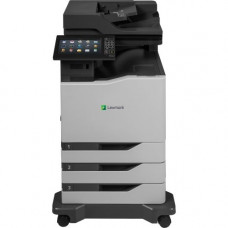 Lexmark CX825 CX825dte Laser Multifunction Printer - Color - TAA Compliant - Copier/Fax/Printer/Scanner - 55 ppm Mono/55 ppm Color Print - 2400 x 600 dpi Print - Automatic Duplex Print - Upto 250000 Pages Monthly - 1750 sheets Input - Color Scanner - 1200