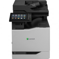 Lexmark CX825 CX825de Laser Multifunction Printer - Color - TAA Compliant - Copier/Fax/Printer/Scanner - 55 ppm Mono/55 ppm Color Print - 2400 x 600 dpi Print - Automatic Duplex Print - Upto 250000 Pages Monthly - 650 sheets Input - Color Scanner - 1200 d