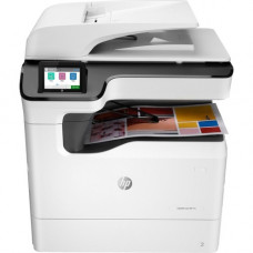 HP 774dn Page Wide Array Multifunction Printer-Color-Copier/Fax/Scanner-55 ppm Mono/55 ppm Color Print-2400x1200 Print-Automatic Duplex Print-75000 Pages Monthly-650 sheets Input-Color Scanner-600 Optical Scan-Color Fax-Gigabit Ethernet - Copier/Fax/Print