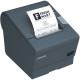 Epson TM-T88V Desktop Direct Thermal Printer - Monochrome - Receipt Print - USB - Serial - With Yes - Dark Gray - 2.83" Print Width - 11.81 in/s Mono - 3.15" Label Width - ENERGY STAR, RoHS, TAA Compliance C31CA85084