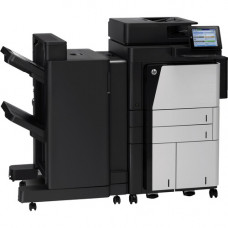 HP LaserJet M830Z Laser Multifunction Printer-Monochrome-Copier/Fax/Scanner-55 ppm Mono Print-1200 Print-Automatic Duplex Print-300000 Pages Monthly-4600 sheets Input-Color Scanner-600 Optical Scan-Monochrome Fax-Gigabit Ethernet Ethernet - Copier/Fax/Pri
