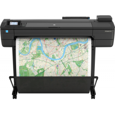 HP Designjet T730 Inkjet Large Format Printer - 35.98" Print Width - Color - Printer - 4 Color(s) - 25 Second Color Speed - 2400 x 1200 dpi - 1 GB - Ethernet - Wireless LAN - Plain Paper, Roll Paper, Cut Sheet - Floor Standing Supported F9A29D