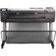 HP Designjet T830 Inkjet Large Format Printer - 36" Print Width - Color - Printer, Copier, Scanner - 25 Second Color Speed - 2400 x 1200 dpi - 1 GB - Ethernet - Wireless LAN - Sheetfed Color Scan - Sheetfed Color Copy - Roll Paper, Bond Paper, Coated