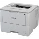 Brother Printer Laser Monochrome 48 ppm Mono 200 x 1200 dpi Print Automatic Duplex Print 570 Sheets Input Wireless LAN HL-L6250DW