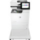 HP LaserJet M681 M681z Laser Multifunction Printer - Color - Copier/Fax/Printer/Scanner - 50 ppm Mono/50 ppm Color Print - 1200 x 1200 dpi Print - Automatic Duplex Print - Upto 100000 Pages Monthly - 2300 sheets Input - Color Scanner - 600 dpi Optical Sca