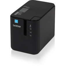 Brother PT-P900 Desktop Thermal Transfer Printer - Monochrome - Label Print - USB - Serial - 1.26" Print Width - 2.36 in/s Mono - 360 dpi - 1.42" Label Width - TAA Compliance PTP900