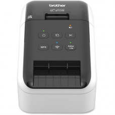 Brother QL-810W Wireless Label Printer - Direct Thermal - Monochrome - Prints amazing Black/Red labels using DK-2251. Print labels wirelessly using AirPrint or iPrint&Label app. Ultra-fast, printing up to 110 standard address labels per minute with bl