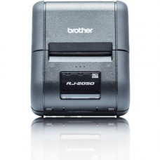 Brother RuggedJet RJ-2050 Direct Thermal Printer - Monochrome - Portable - Receipt Print - USB - Bluetooth - Battery Included - 0.50" Print Length - 2.13" Print Width - 6 in/s Mono - 203 dpi - Wireless LAN - TAA Compliance RJ2050