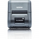 Brother RuggedJet RJ-2050 Direct Thermal Printer - Monochrome - Portable - Receipt Print - USB - Bluetooth - Battery Included - 0.50" Print Length - 2.13" Print Width - 6 in/s Mono - 203 dpi - Wireless LAN - TAA Compliance RJ2050