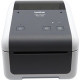 Brother TD-4410D Desktop Direct Thermal Printer - Monochrome - Label Print - USB - Serial - 4.27" Print Width - 203.20 in/s Mono - 203 x 203 dpi - 4.65" Label Width - 118.11" Label Length - TAA Compliance TD4410D