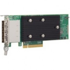 LSI Logic SAS 9305-16e Host Bus Adapter - 12Gb/s SAS - PCI Express 3.0 x8 - 16 SAS Port(s) External - PC, Linux - Plug-in Card 05-25704-00