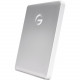 Western Digital WD G-DRIVE mobile USB-C 1 TB Portable Hard Drive - 2.5" External - Silver - USB 3.1 Type C - 3 Year Warranty 0G10264-1