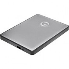 Western Digital G-Technology G-DRIVE mobile USB-C 0G10317-1 2 TB Portable Hard Drive - 2.5" External - Space Gray - USB 3.1 (Gen 1) - 5 Year Warranty 0G10317-1