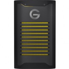 Western Digital G-Technology ArmorLock 2 TB Rugged Solid State Drive - External - USB 3.2 (Gen 2) - 1000 MB/s Maximum Read Transfer Rate - 5 Year Warranty 0G10484-1