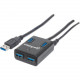 Manhattan SuperSpeed USB 3.0 Hub - USB - External - 4 USB Port(s) - 4 USB 3.0 Port(s) - PC, Mac - RoHS, WEEE Compliance 162302