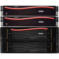 Veritas Flex 5340HA NAS Storage System - 2 Nodes - 2 x Intel Xeon 2 GHz - 1945.60 TB Supported HDD Capacity - 60 x HDD Installed - 480 TB Installed HDD Capacity - 768 GB RAM - 12Gb/s SAS Controller - RAID Supported - 10 Gigabit Ethernet - VGA - 4 USB Port