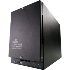 ioSafe 218 SAN/NAS Server with NAS Hard Drives - Dual-core (2 Core) 1.30 GHz - 2 x HDD Installed - 4 TB Installed HDD Capacity - 512 MB RAM DDR3 SDRAM - Serial ATA/300 Controller - RAID Supported 0, 1, Basic, Hybrid RAID, JBOD - 2 x Total Bays - 2 x 2.5&q