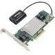Adaptec 8 81605Z SAS Controller - 12Gb/s SAS - PCI Express 3.0 x8 - Plug-in Card - RAID Supported - 0, 1, 1E, 5, 6, 10, 50, 60 RAID Level - 16 Total SAS Port(s) - 16 SAS Port(s) Internal - PC, Linux - 1 GB Flash Backed Cache 2287101-R