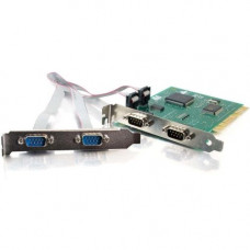 C2g Lava Quattro-PCI 4-Port PCI 16550 DB9 Serial Card - 4 x 9-pin DB-9 Female RS-232 Serial 26805