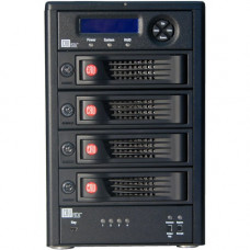 CRU RTX Secure 410-3QR DAS Hard Drive Array - 4 x HDD Supported - RAID Supported - 4 x Total Bays - RoHS, WEEE Compliance 35450-3130-0100