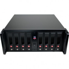 CRU RAX840-XJ 6 Gb/s JBOD Rackmount Enclosure - 8 x HDD Supported - 24 TB Supported HDD Capacity - RAID Supported JBOD - 8 x Total Bays - 8 x 3.5" Bay - 4U - Rack-mountable 40455-1130-0101