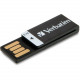 Verbatim 16GB - Black - 16 GB - USB 2.0 - Black - Lifetime Warranty - TAA Compliance 43951