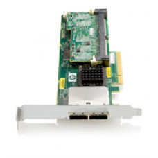 HPE Smart Array P411 SAS RAID Controller - 256MB - PCI Express x8 - 300MBps - 2 x 26-pin SFF-8088 mini - Serial Attached SCSI External 491193-B21