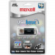 Maxell 16GB USB Basic USB-116BL USB 2.0 Flash Drive - 16 GB - USB 2.0 - Black - Lifetime Warranty 503003