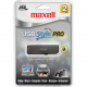 Maxell 2GB USB Style PRO USB-502 USB Flash Drive - 2 GB - USB - Metallic Gray - Lifetime Warranty 503400