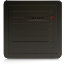 HID 125 kHz Wall Switch Proximity Reader - 8" Operating Range - Wiegand Gray - RoHS, TAA, WEEE Compliance 5455BGN00