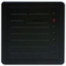 HID 125 kHz Wall Switch Proximity Reader - 8" Operating Range - Wiegand Black - RoHS, WEEE Compliance 5455BKN00
