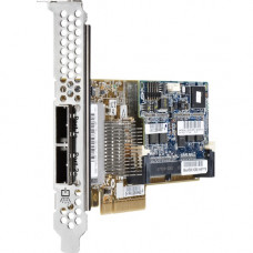 HPE Smart Array P421/2GB FBWC 6Gb 2-ports Ext SAS Controller - 6Gb/s SAS - PCI Express 3.0 x8 - Low-profile - Plug-in Card - RAID Supported - 0, 1, 1+0, 5, 50, 6, 60 RAID Level - 2 Total SAS Port(s) - 2 SAS Port(s) External Flash Backed Cache 631674-B21