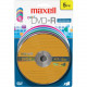Maxell 16x DVD-R Media - 4.7GB - 120mm Standard - 5 Pack Blister Pack 638033